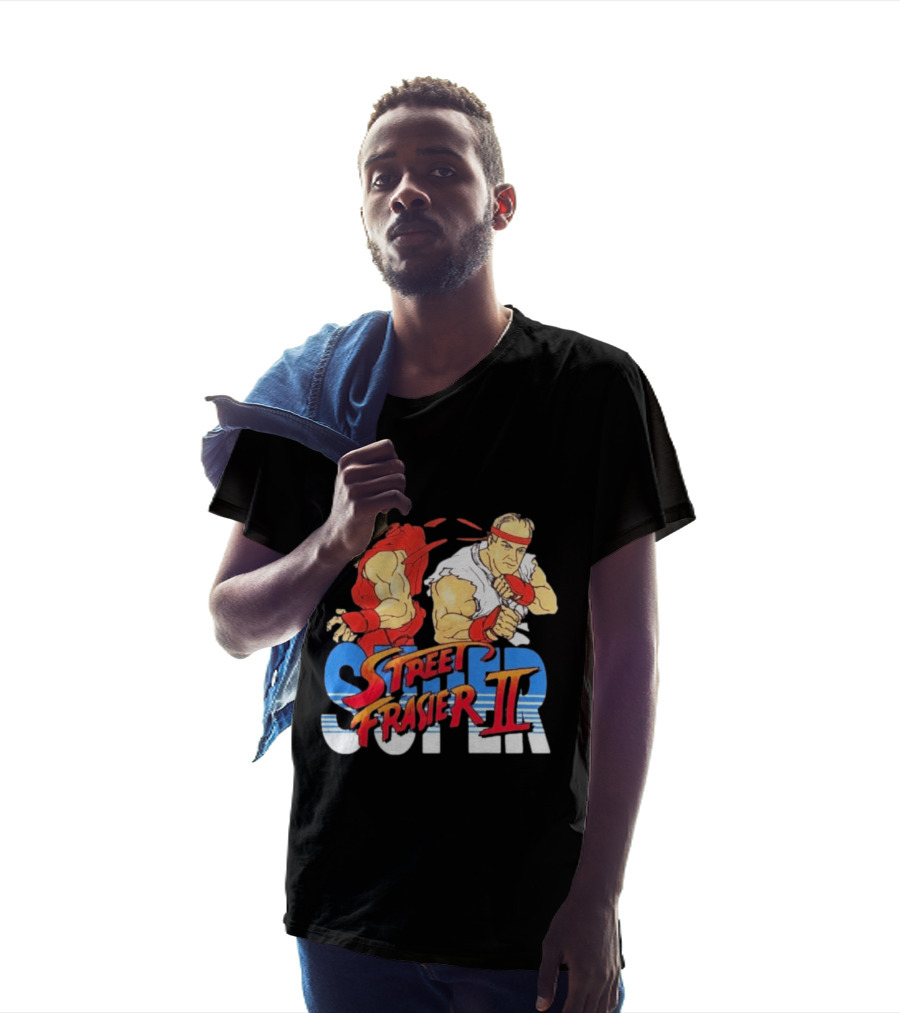 Supper Street Frasier II Retro Fighter T-Shirt