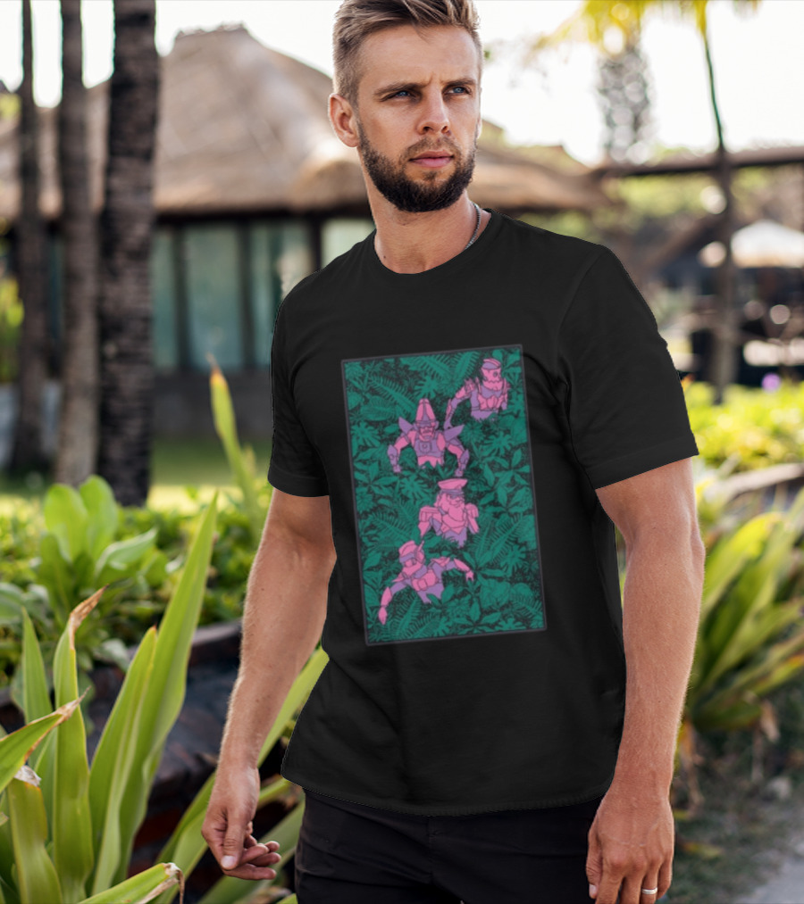 Twrp Store Rainforest Zip Up Robot Jungle Adventure T-Shirt