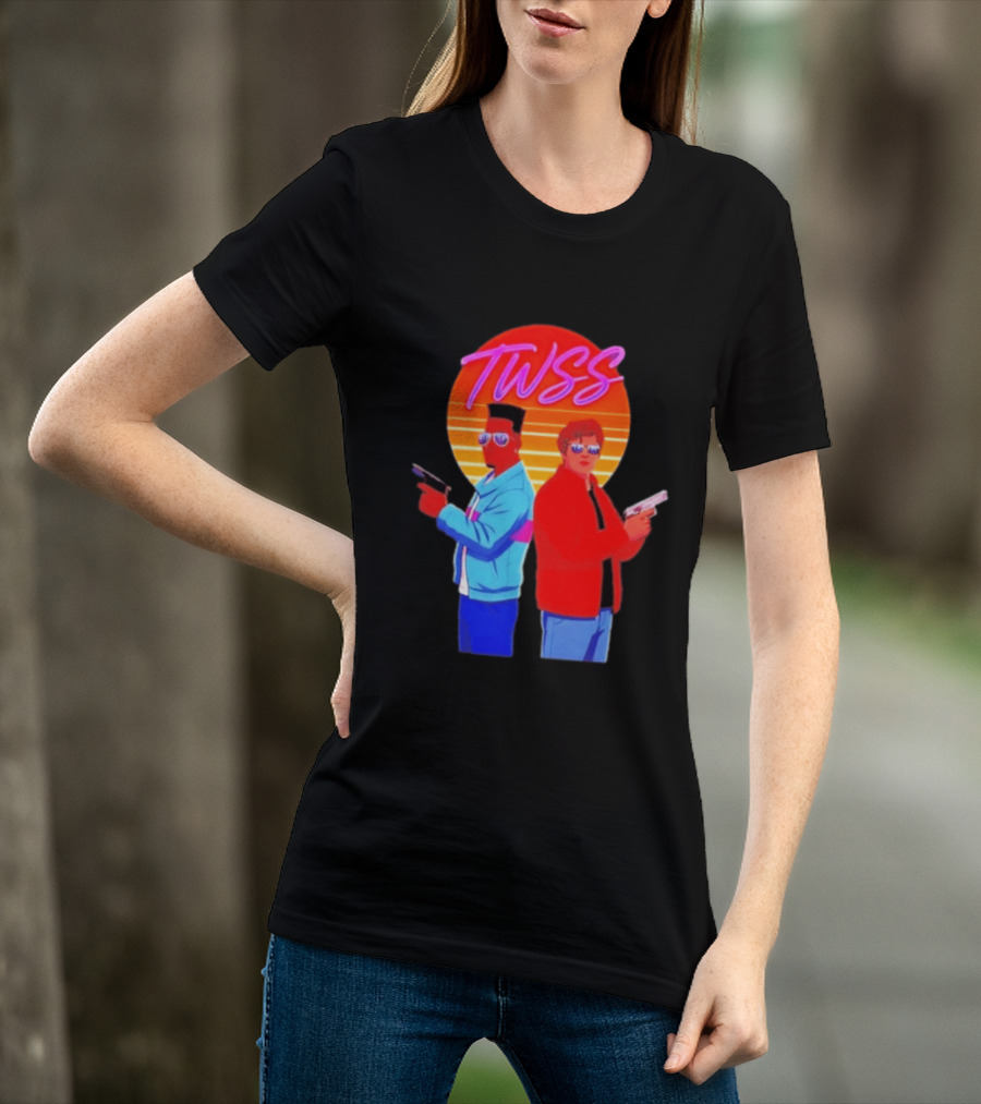 TWSS Will Jamal Retro Sunset Duo T-Shirt