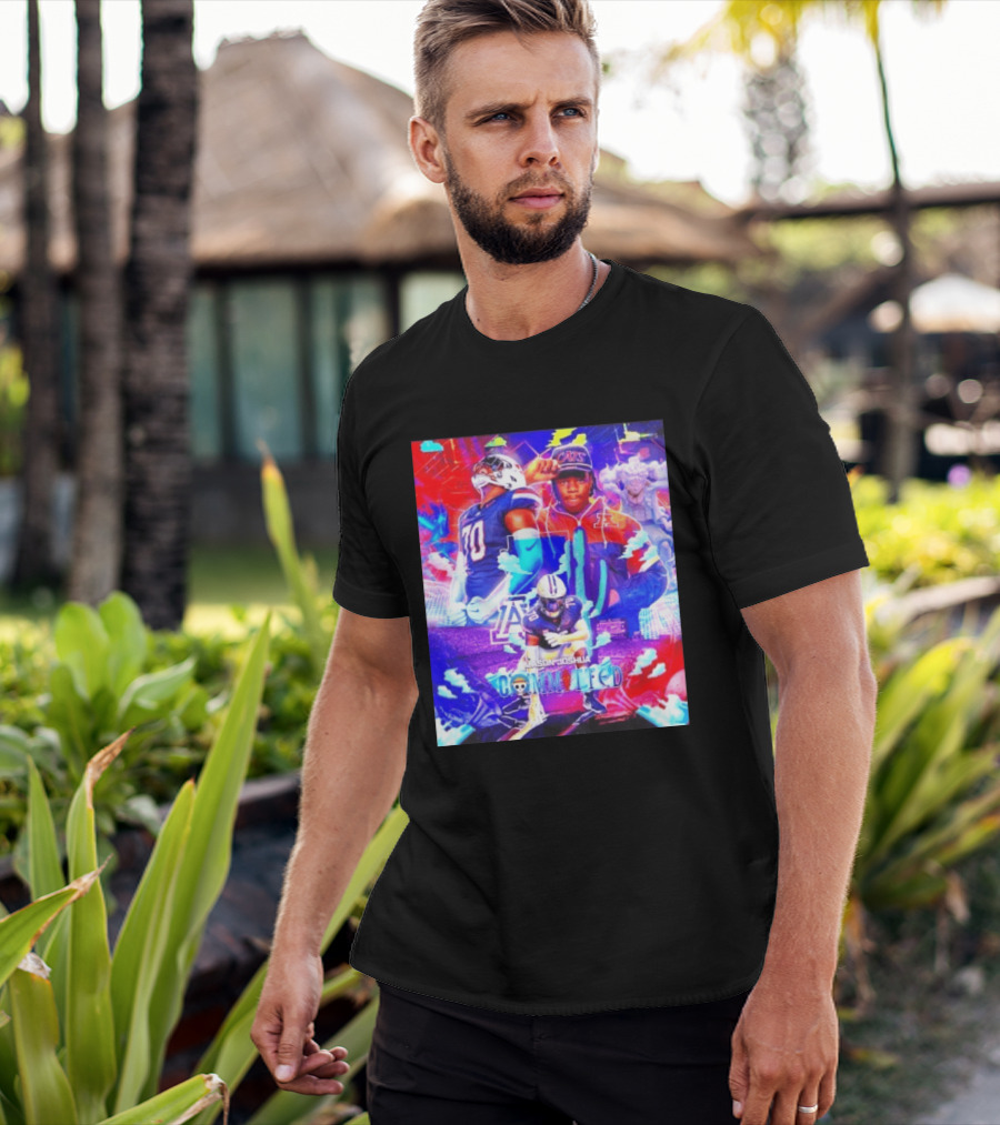 Mason Joshua Committed To Arizona Wildcats Football 2023 Featuring Wildcats Logo And Football Player T-Shirt