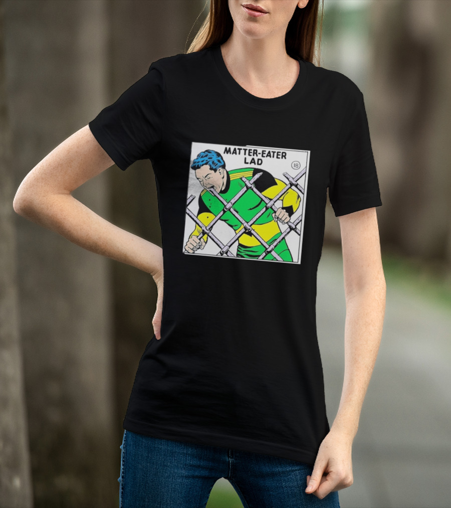 Matter Eater Lad DC Comics Retro Comic Book Panel T-Shirt