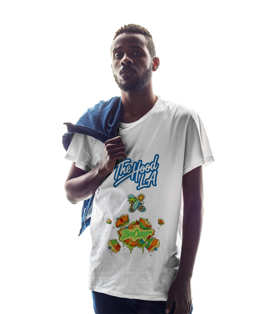 The Hood LA Dodgers Zoocorp Tropical Vibes T-Shirt