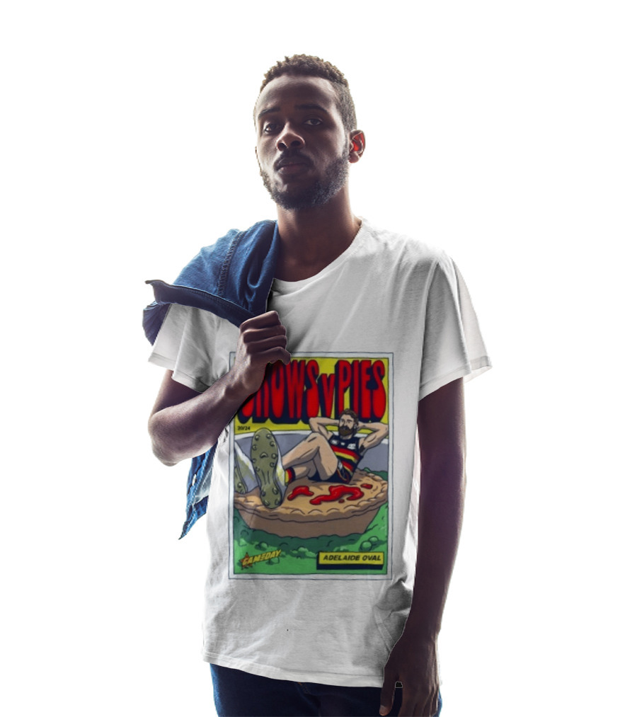 Crows V Pies Adelaide Oval Gameday 20/24 T-Shirt