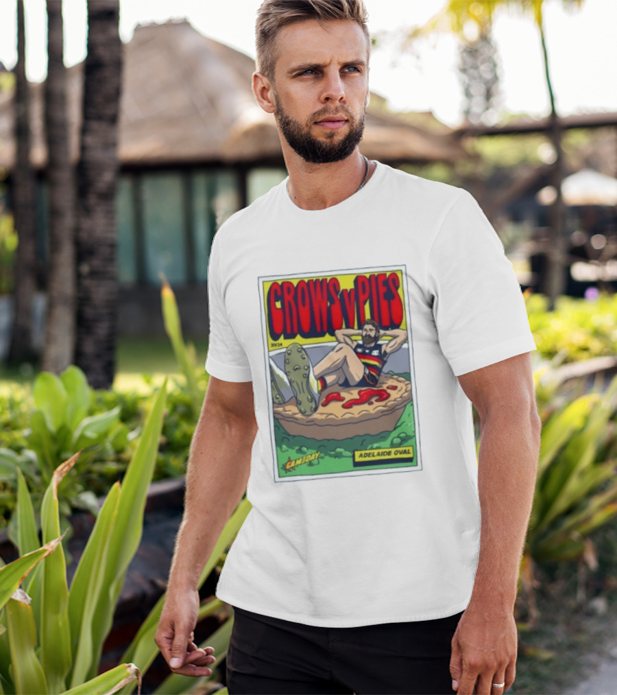 Crows V Pies Adelaide Oval Gameday 20/24 T-Shirt