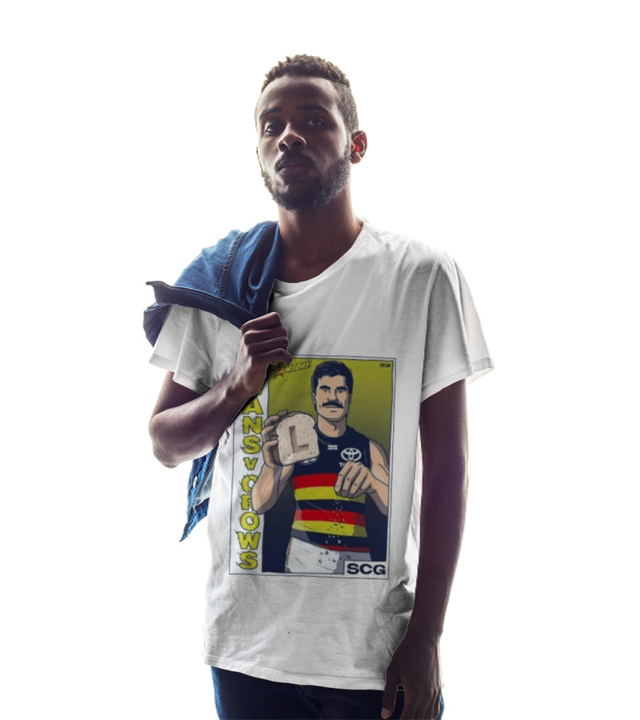 Swans Vs Crows Gameday SCG Salt Bae L Toast AFL Cartoon T-Shirt