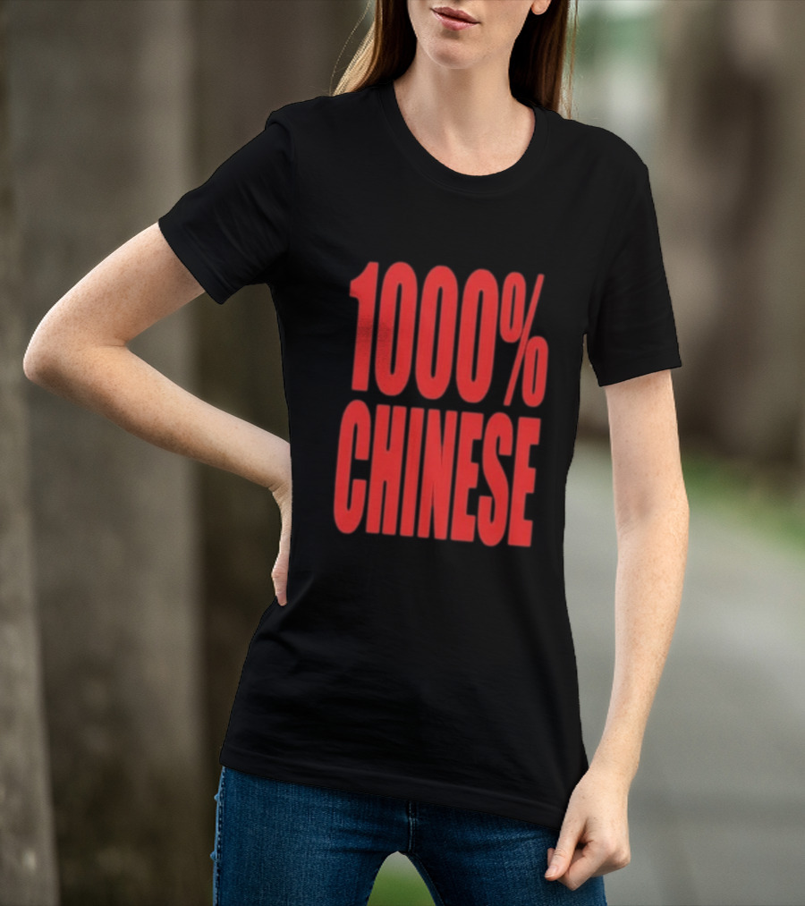 1000% Chinese Heritage Identity Culture T-Shirt