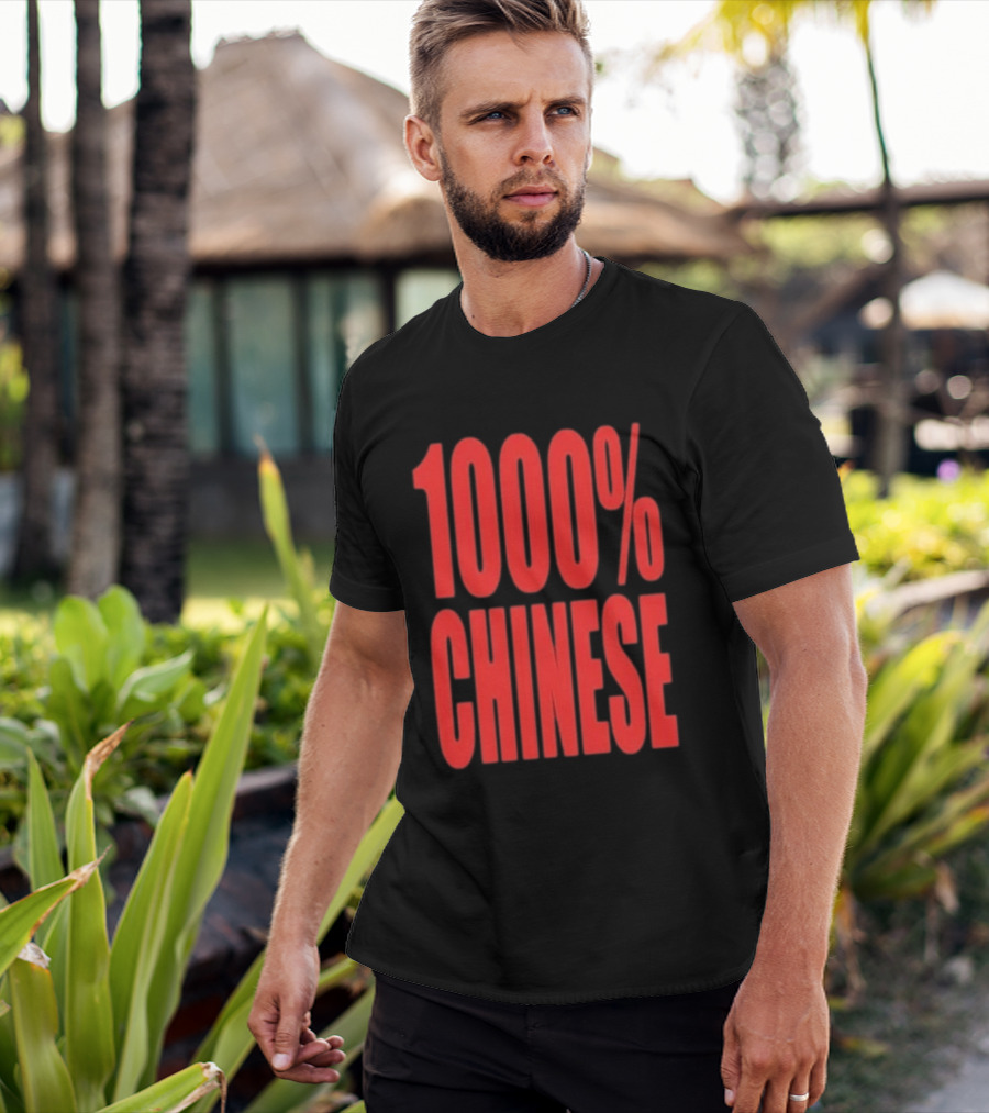 1000% Chinese Heritage Identity Culture T-Shirt