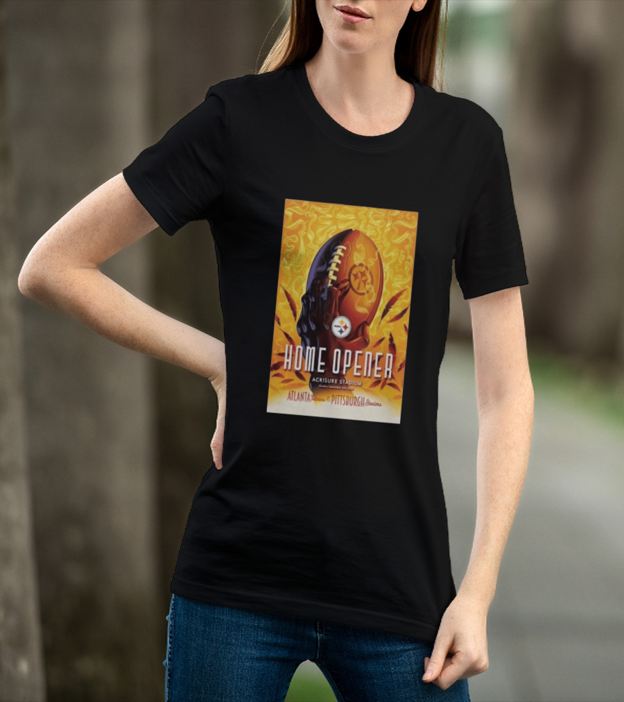 Atlanta Falcons Vs Pittsburgh Steelers Home Opener Acrisure Stadium September 13 2026 T-Shirt