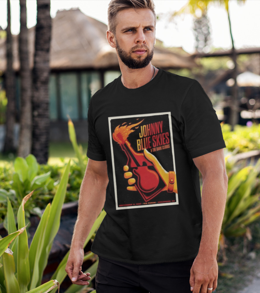 Johnny Blue Skies And The Dark Clouds Kia Forum Inglewood September 11 2026 T-Shirt
