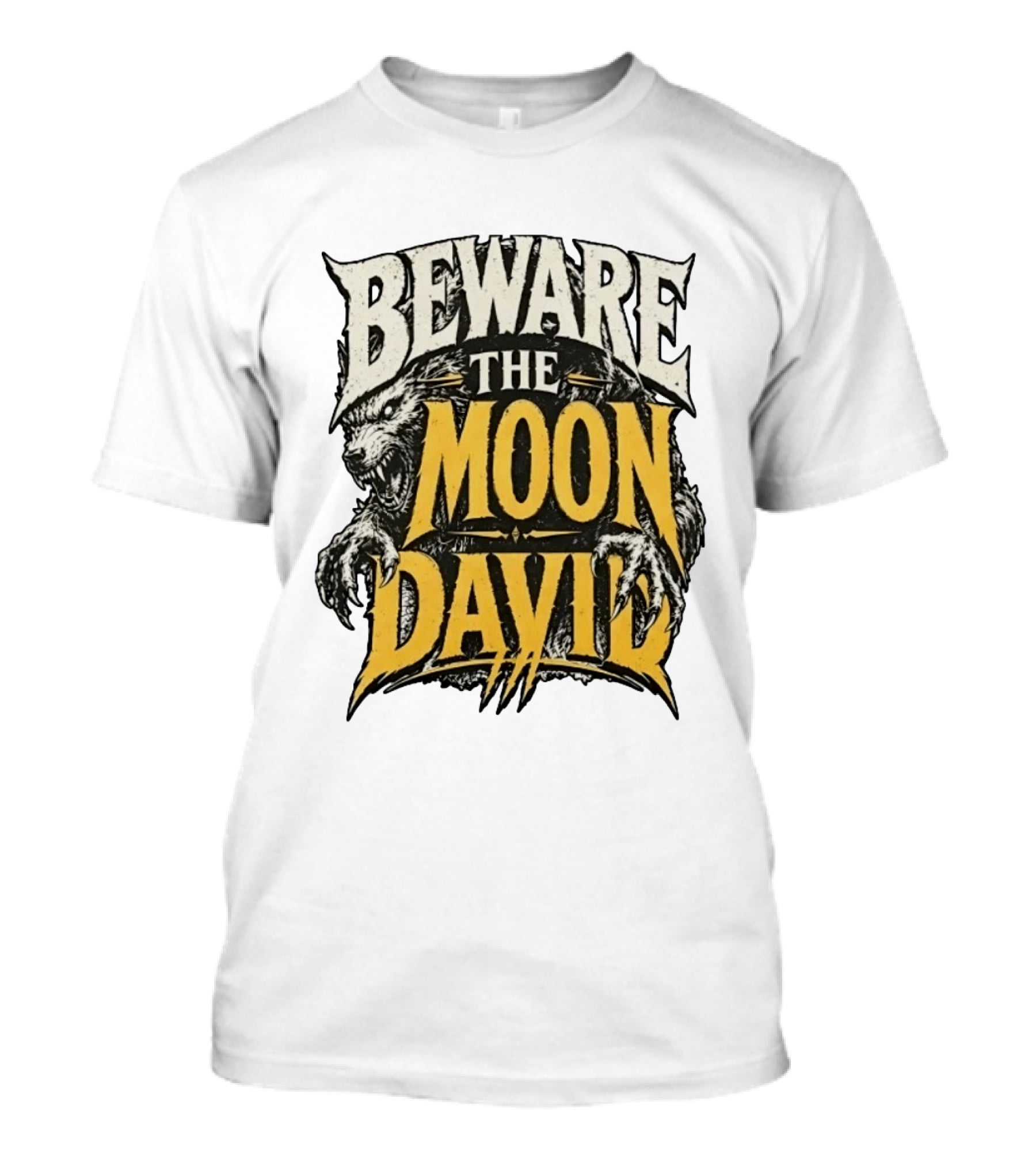 Beware The Moon David An American Werewolf In London Horror T-Shirt