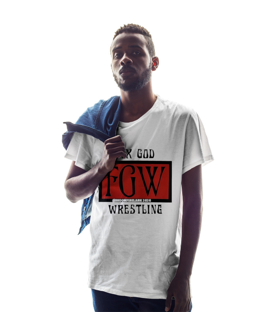 Fox God FGW Wrestling Moonfirelark 2025 Red T-Shirt