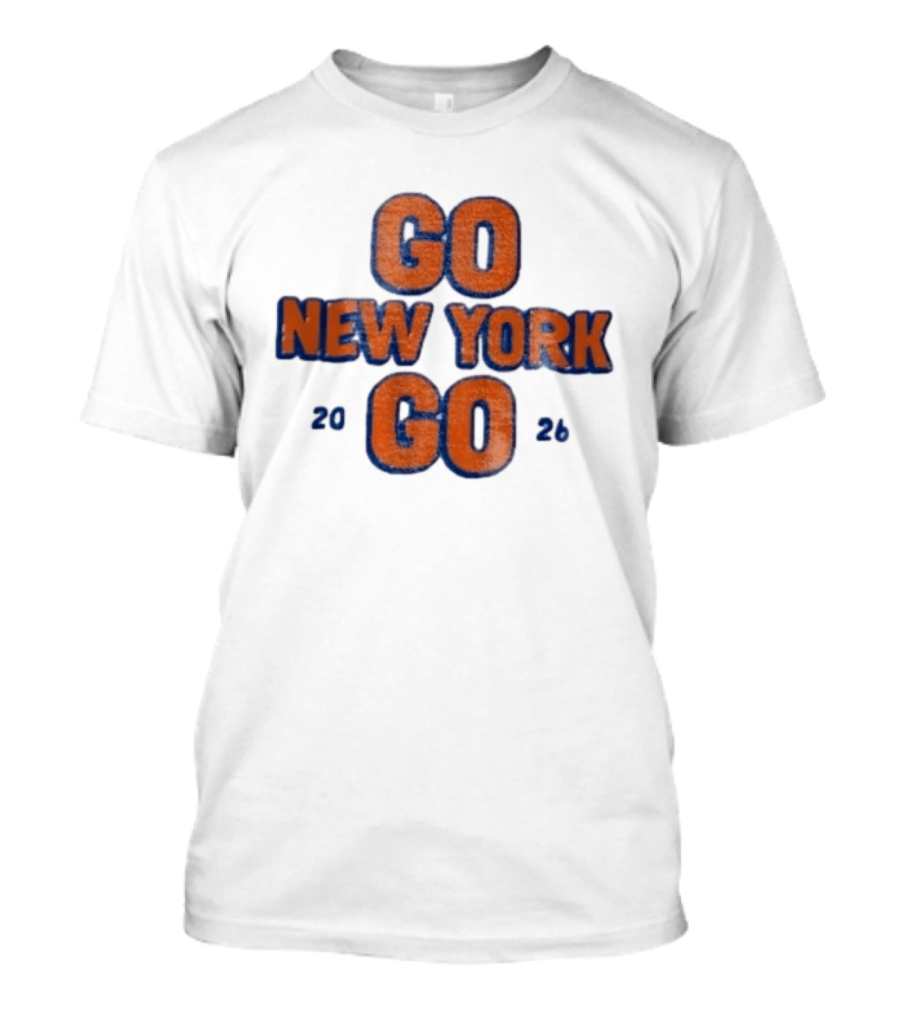 Go New York Go 2026 New York Knicks Basketball NBA Fan T-Shirt