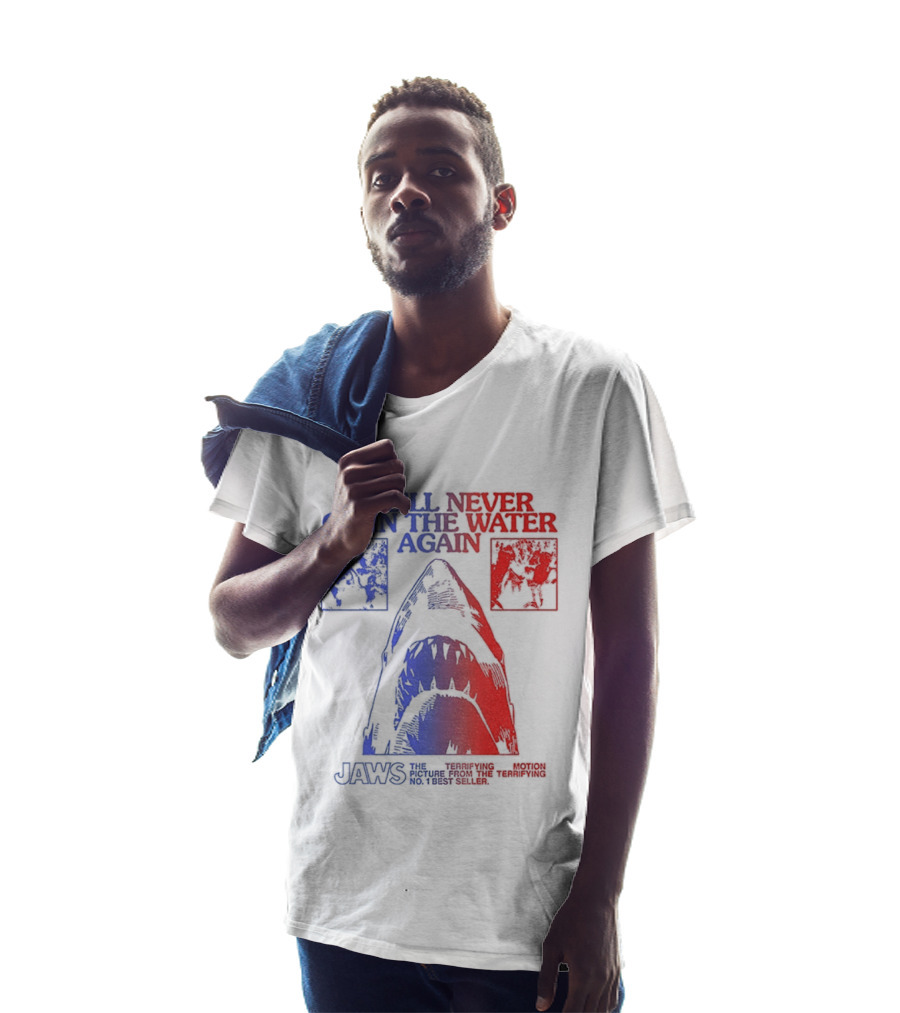 Jaws You'll Never Go In The Water Again Shark T-Shirt