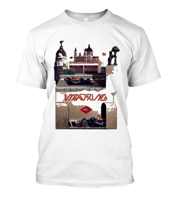 Madrid Madring Metro Formula 1 Spanish Grand Prix 2026 Red Bull Racing T-Shirt