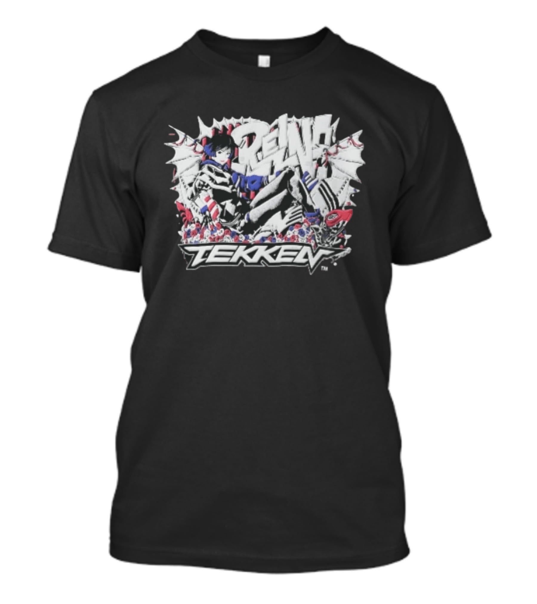 Tekken Reina Anime Style Among Roses T-Shirt