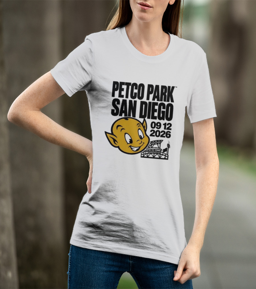 Petco Park San Diego Sep 12 2026 Event Icon With Stadium T-Shirt