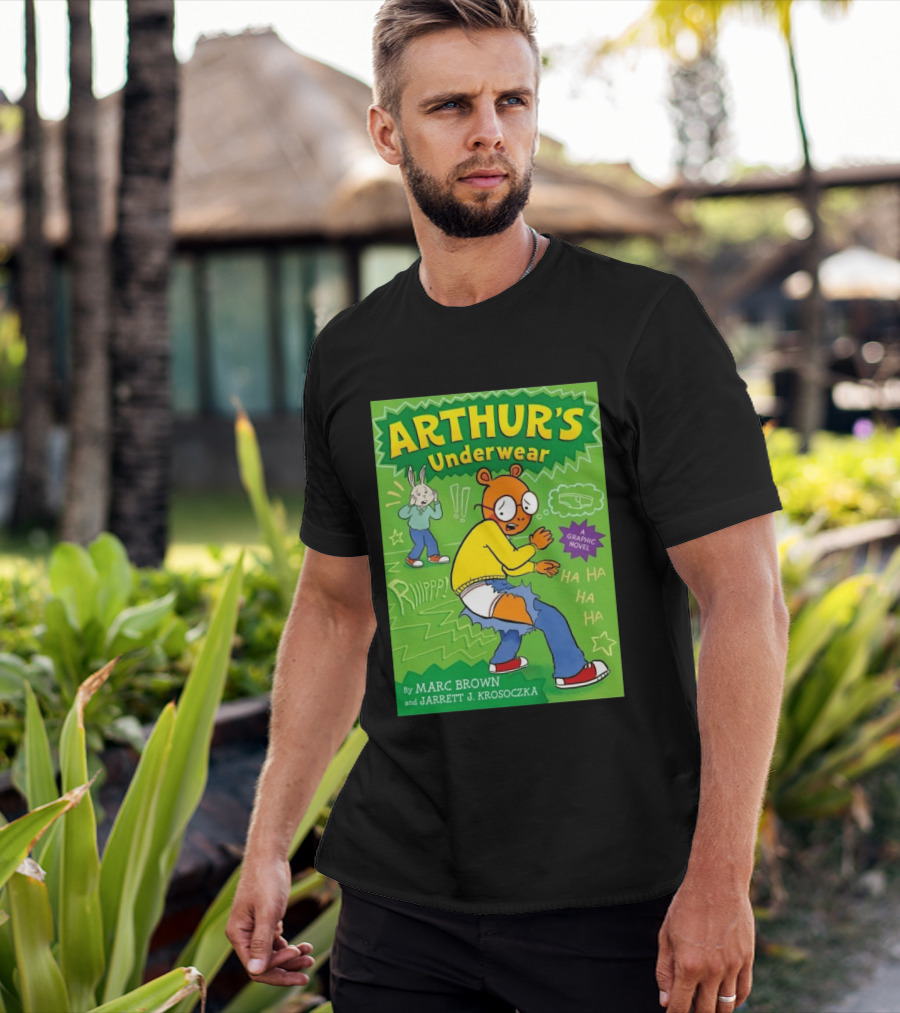 ARTHUR'S Underwear Graphic Novel By Marc Brown And Jarrett J. Krosoczka T-Shirt