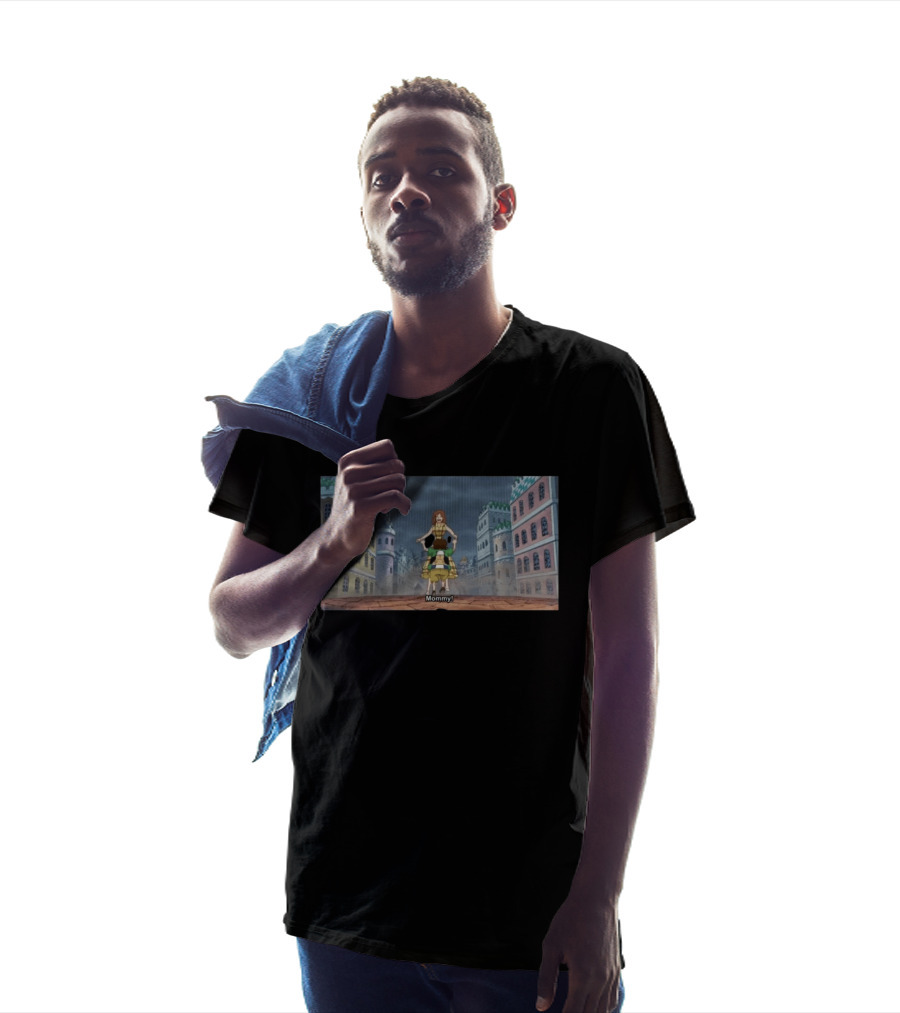 Mommy Dressrosa Kuma Scene In Iconic Anime Setting T-Shirt