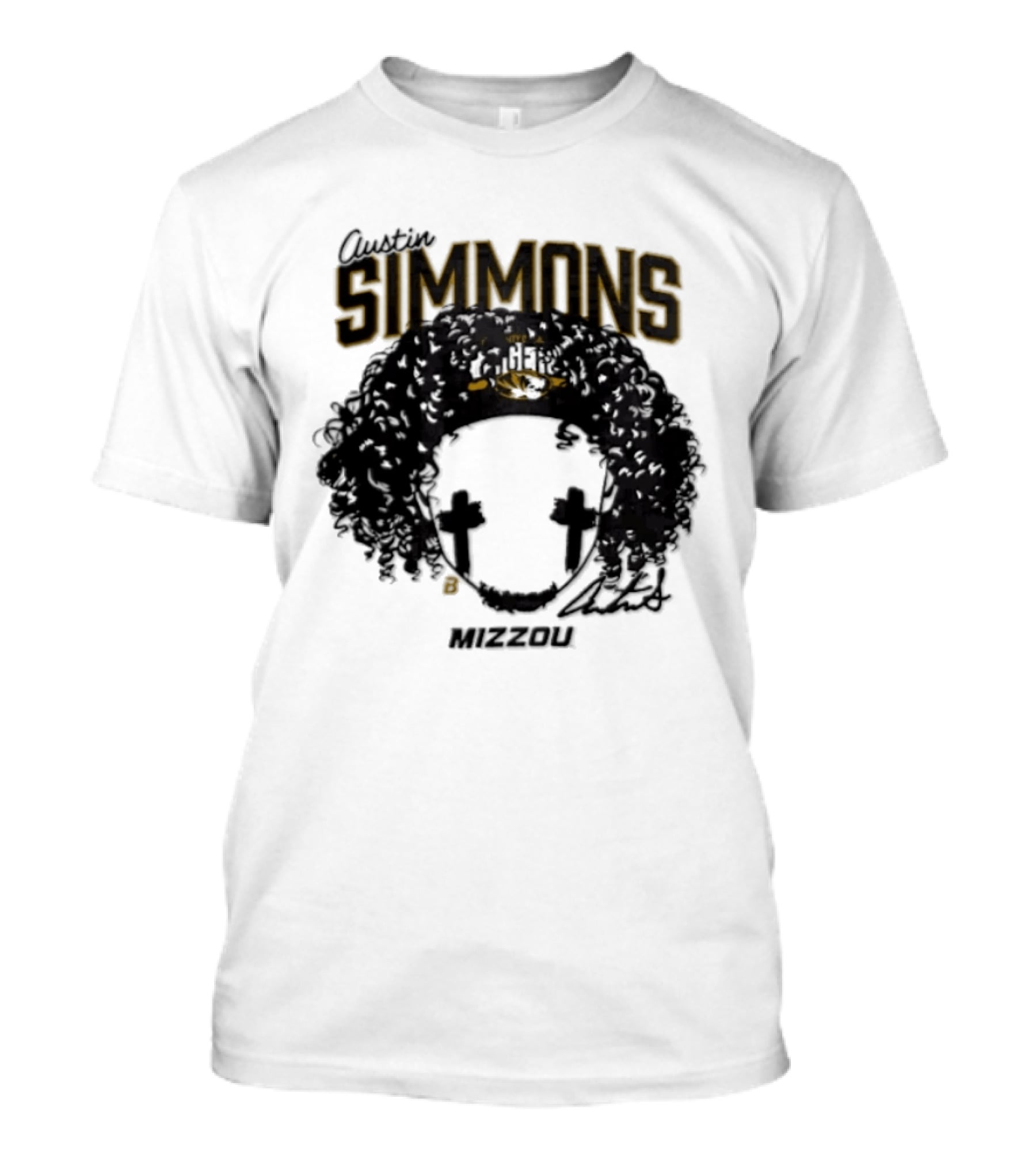 Austin Simmons Mizzou Tigers T-Shirt