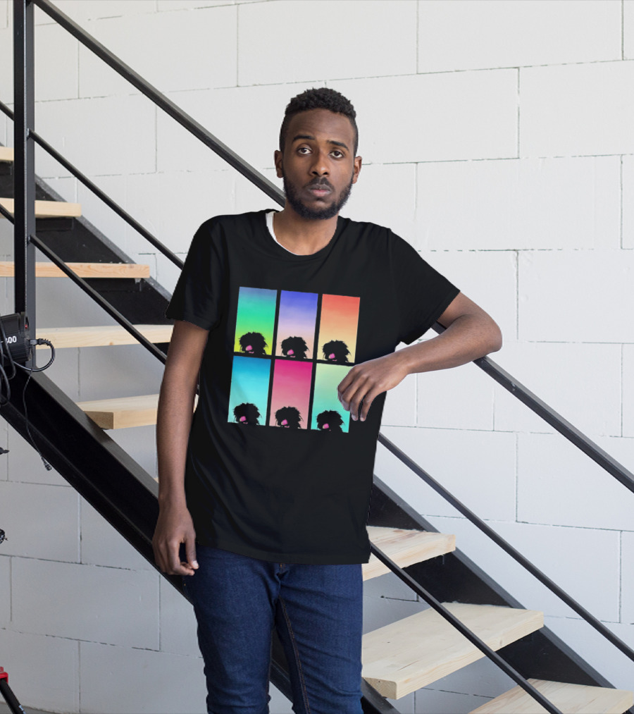 For All We Know SZA R&B Soul Album Cover Colorful Panels T-Shirt