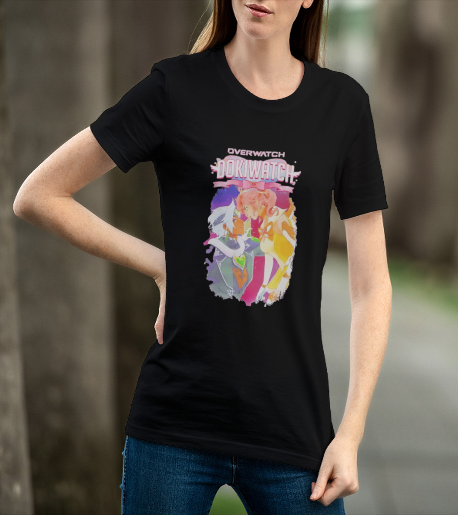 Overwatch Doki Anime Magical Girl Romance T-Shirt