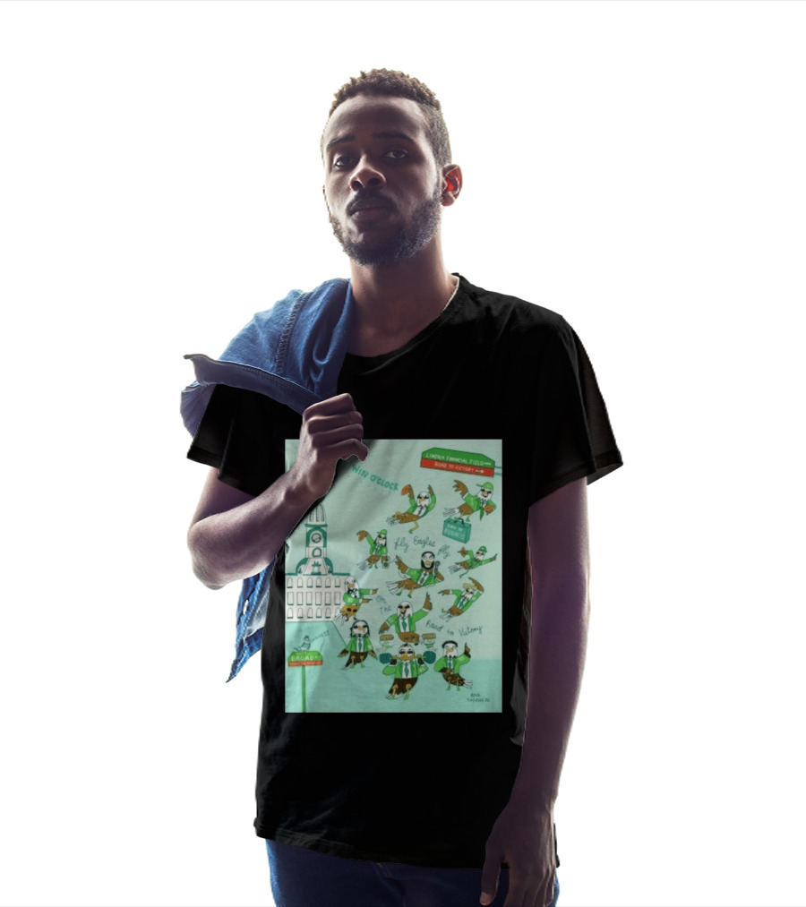 Yo It's Win O' Philadelphia Eagles Fly Eagles Fly On The Road To Victory Lincoln Financial Field T-Shirt