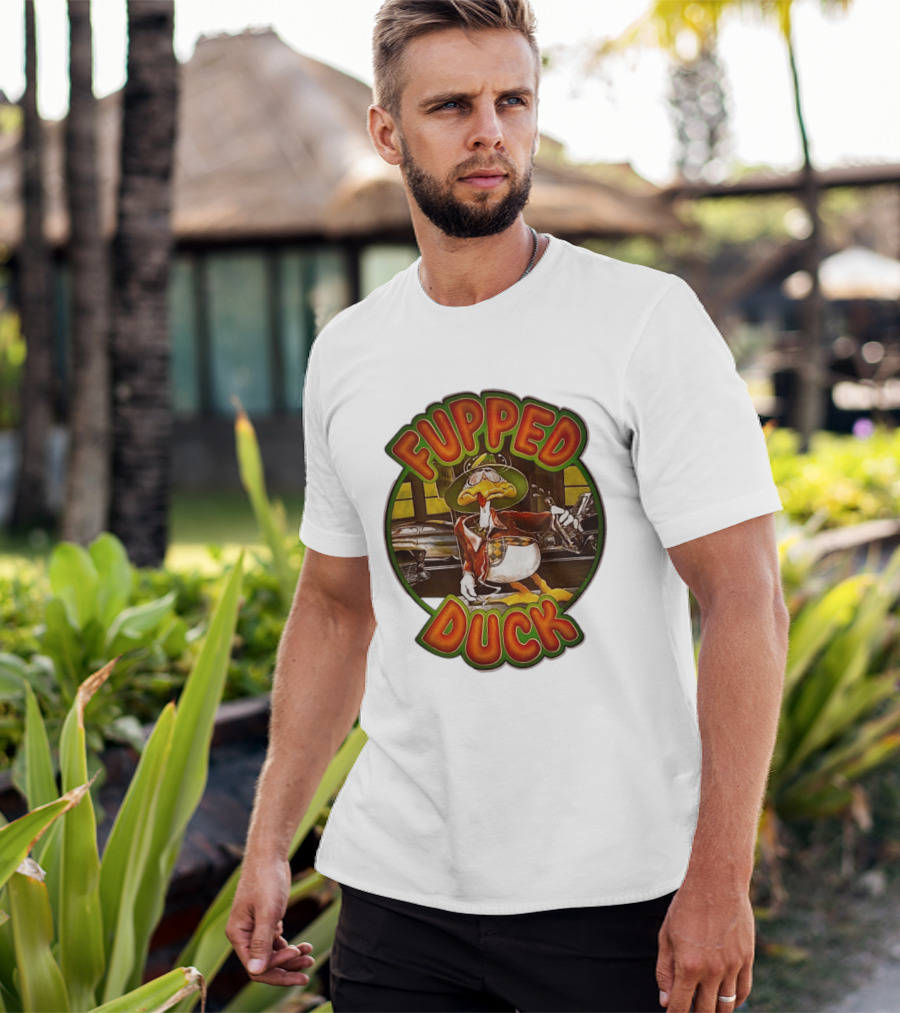 Fupped Duck Vintage Style 1979 Tipsy Cartoon Nostalgia T-Shirt