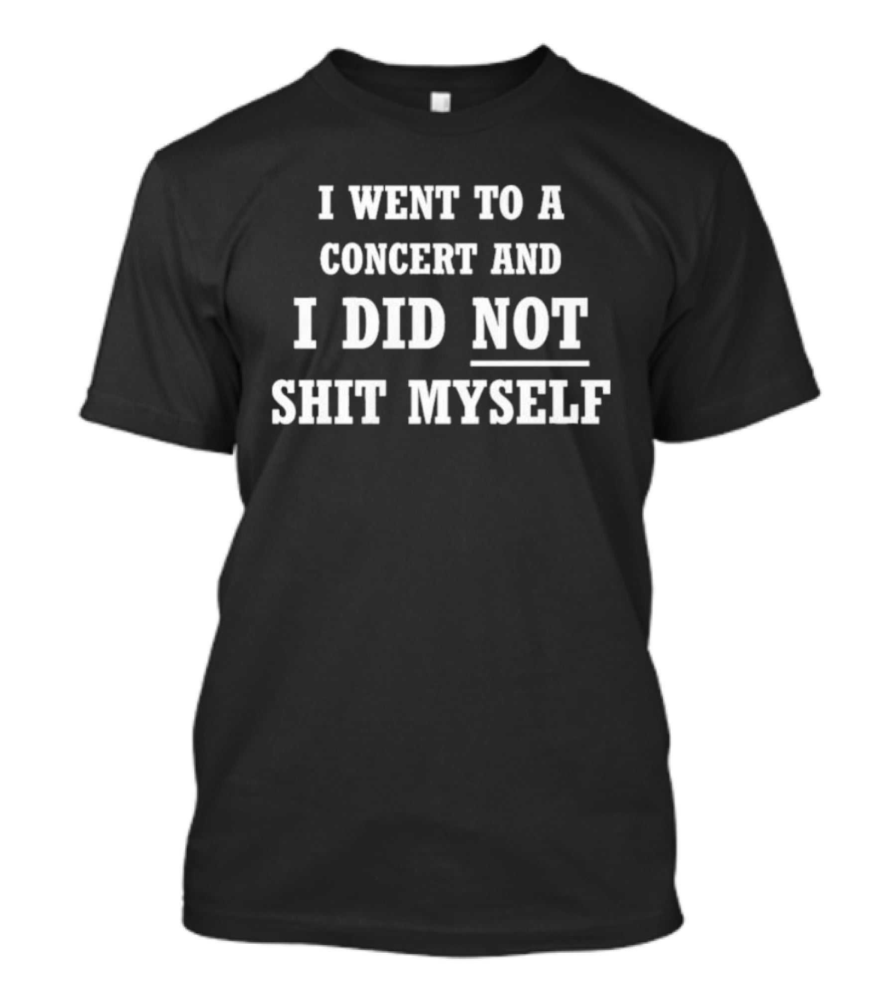 I Went To A Concert And I Did Not Shit Myself T-Shirt