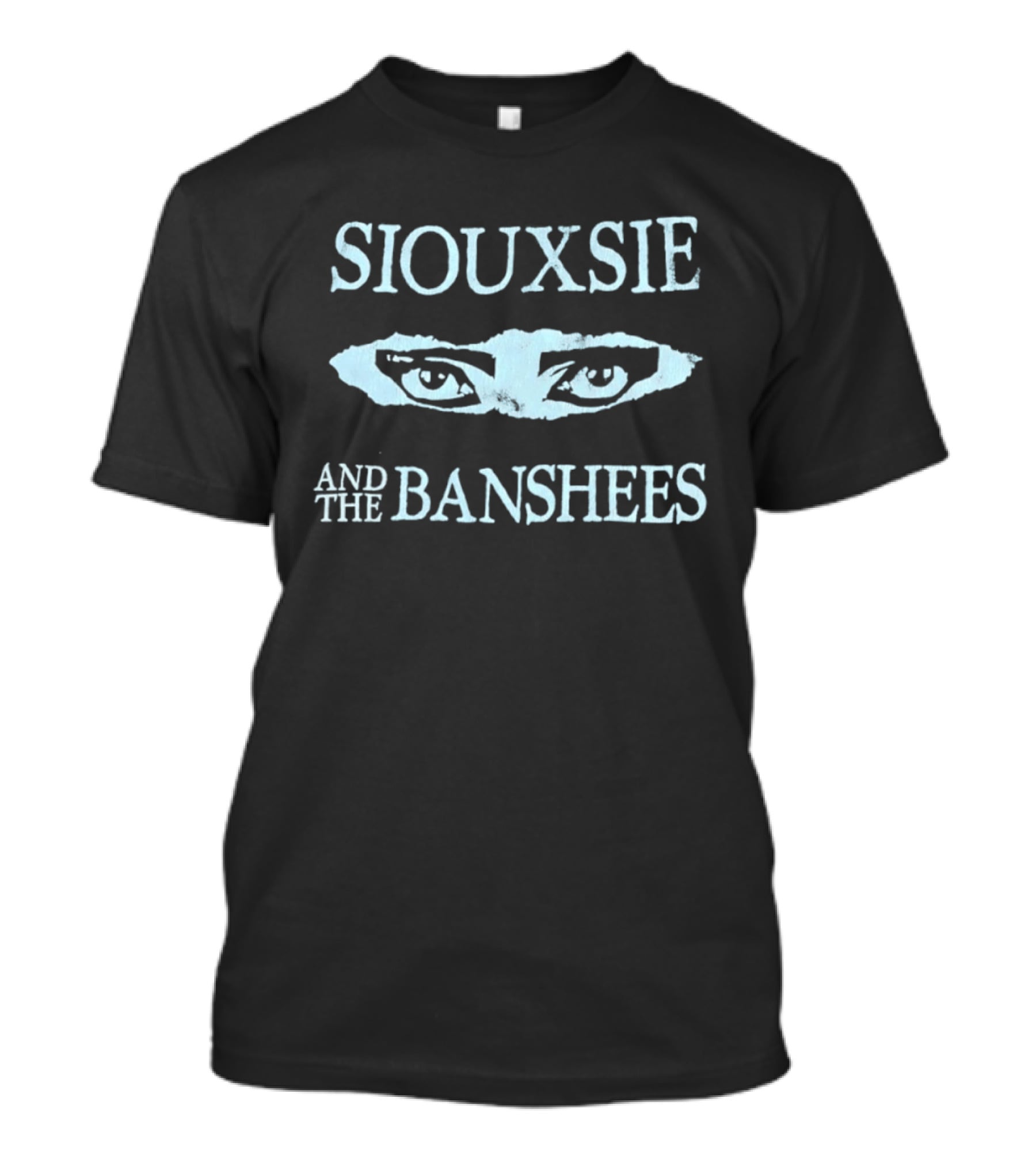 Siouxsie And The Banshees Distressed Eyes Band Merchandise T-Shirt