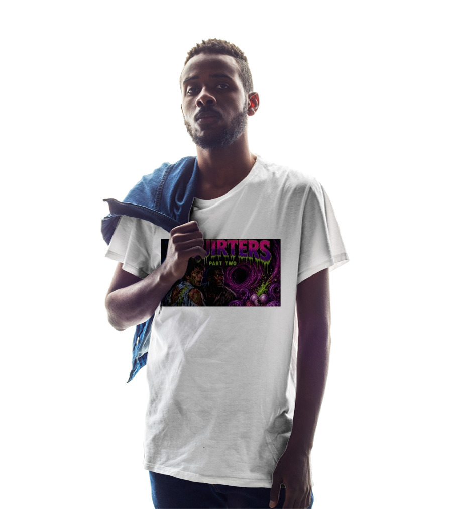 Squirters Part Two 1980s Horror Creature Scene T-Shirt