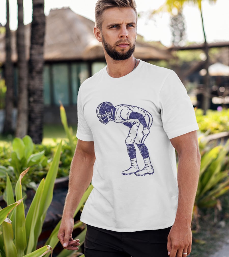 Minnesota Moon Football T-Shirt
