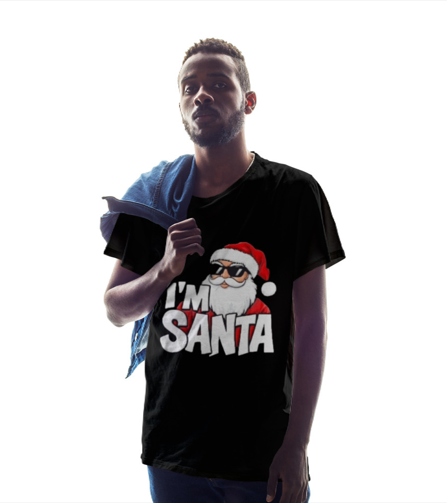 I'm Santa Sunglasses Cool Christmas Holiday T-Shirt