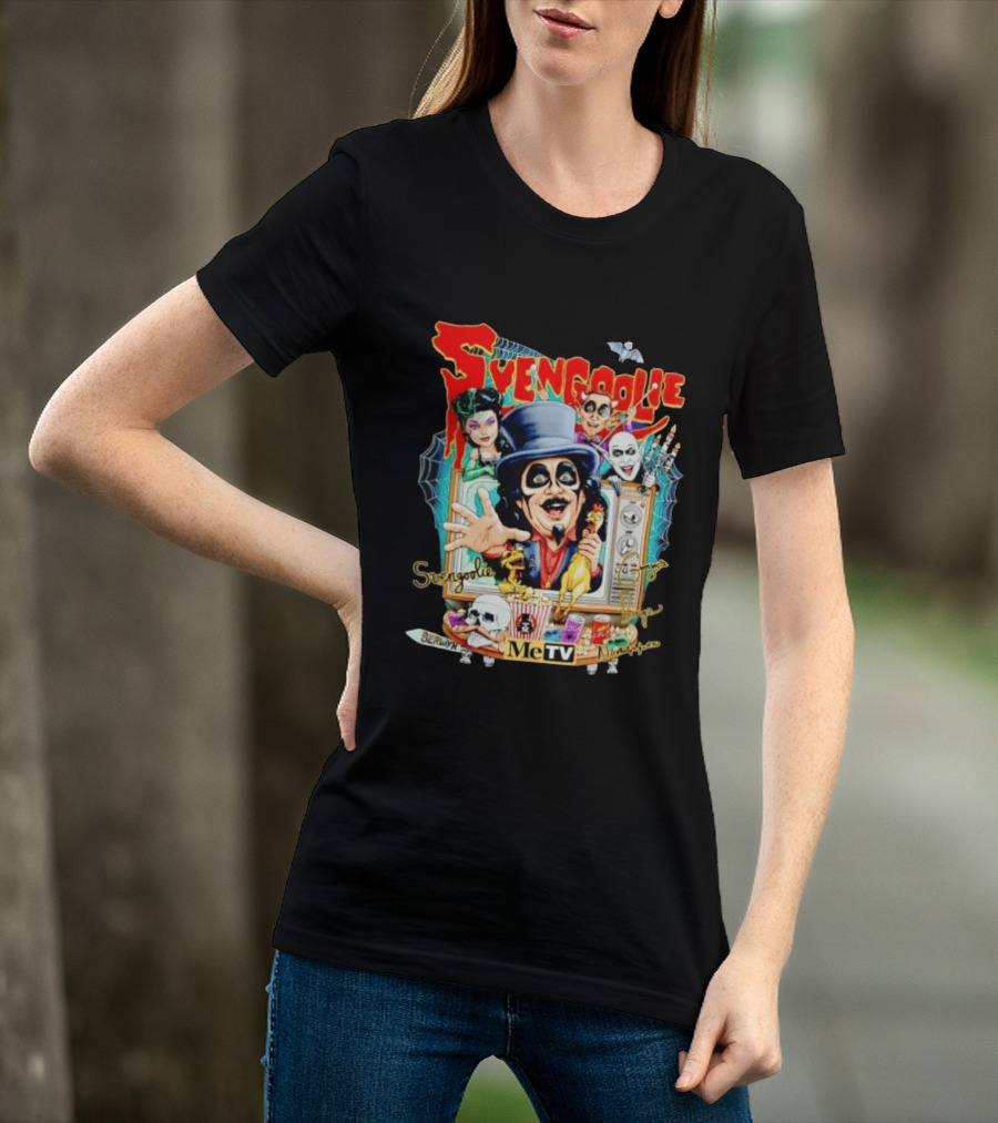 Svengoolie Berwyn MeTV Horror Characters And Spooky Fun T-Shirt
