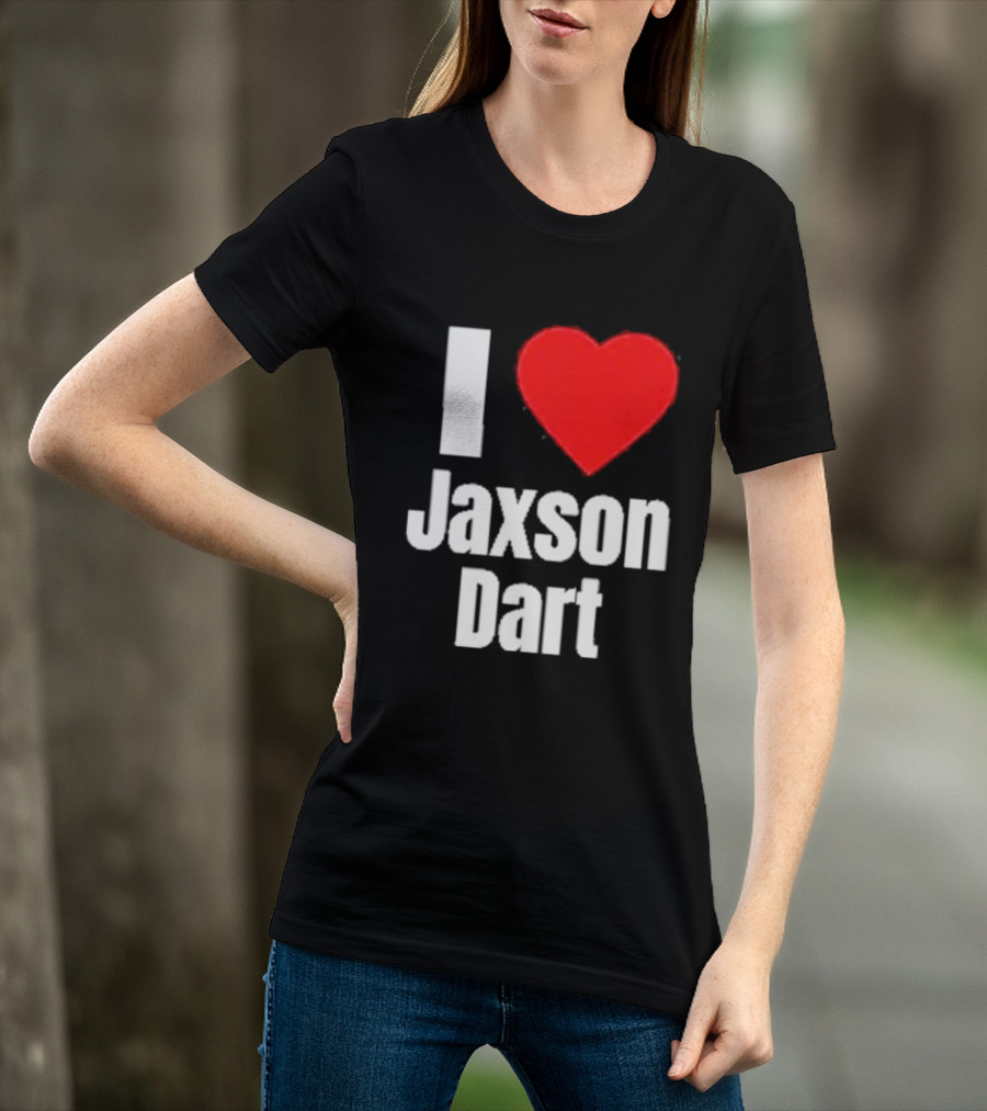 I Heart Jaxson Dart Fan Support T-Shirt