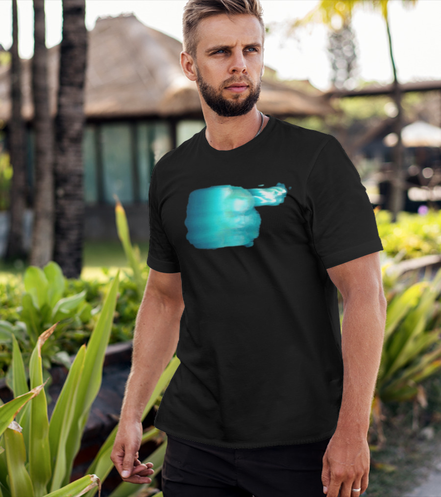 Phoebe Bridgers The Lost Tour 2026 Cyan Electric Aura T-Shirt