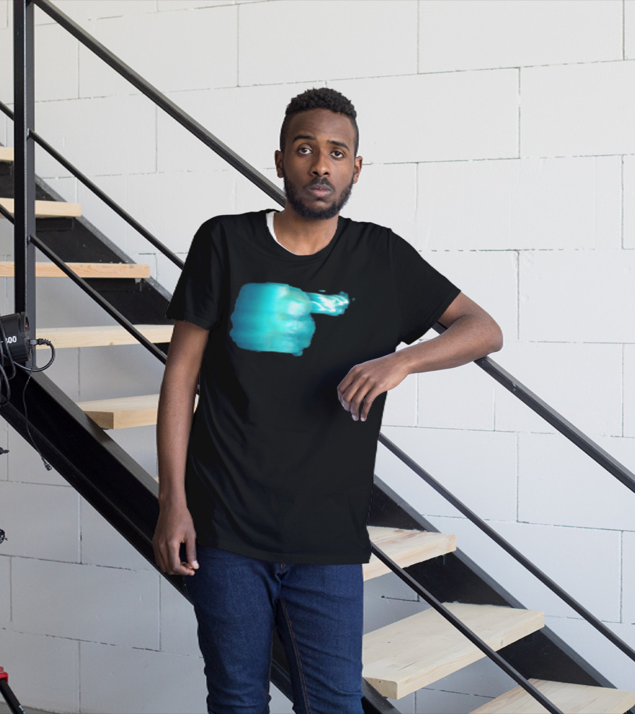 Phoebe Bridgers The Lost Tour 2026 Cyan Electric Aura T-Shirt