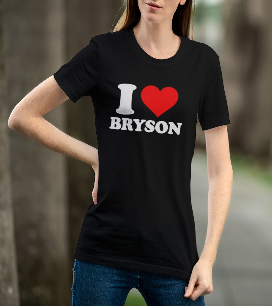 PGA Tour I Love Bryson Golf Professional Golfer T-Shirt