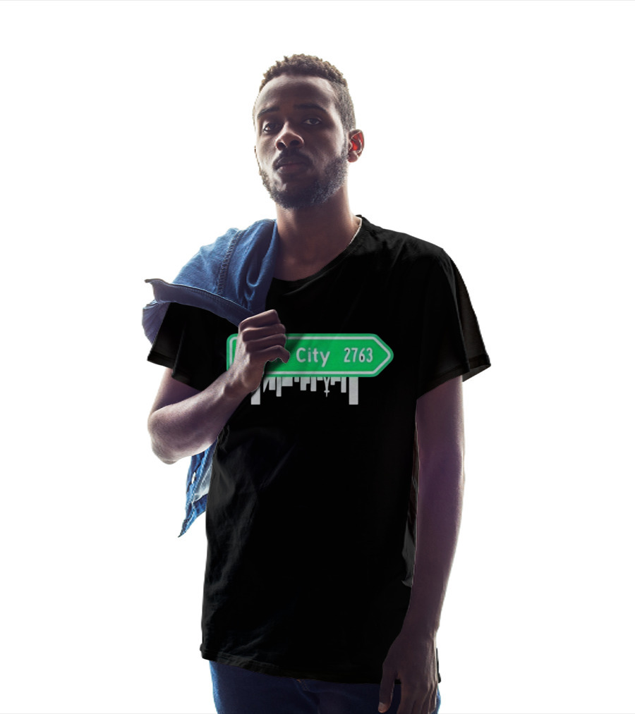 Yoyle City 2763 Road Sign Battle For Dream Island Series T-Shirt