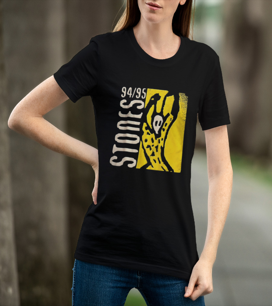 Stones 94 95 Yellow Voodoo Creature Sketch T-Shirt