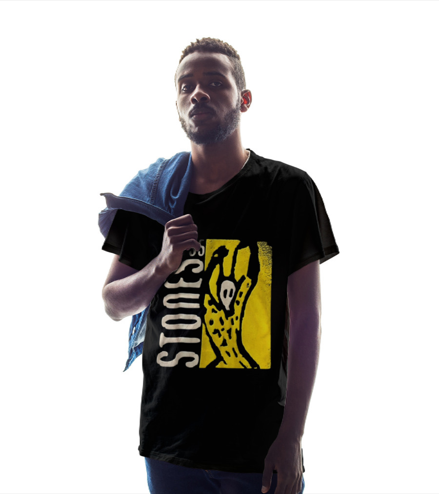 Stones 94 95 Yellow Voodoo Creature Sketch T-Shirt