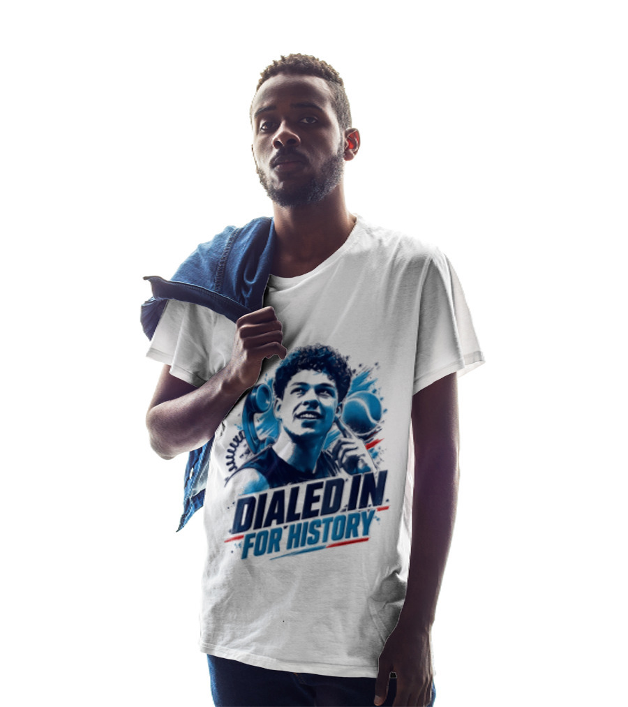 Ben Shelton Dialed In For History Tennis US Open T-Shirt