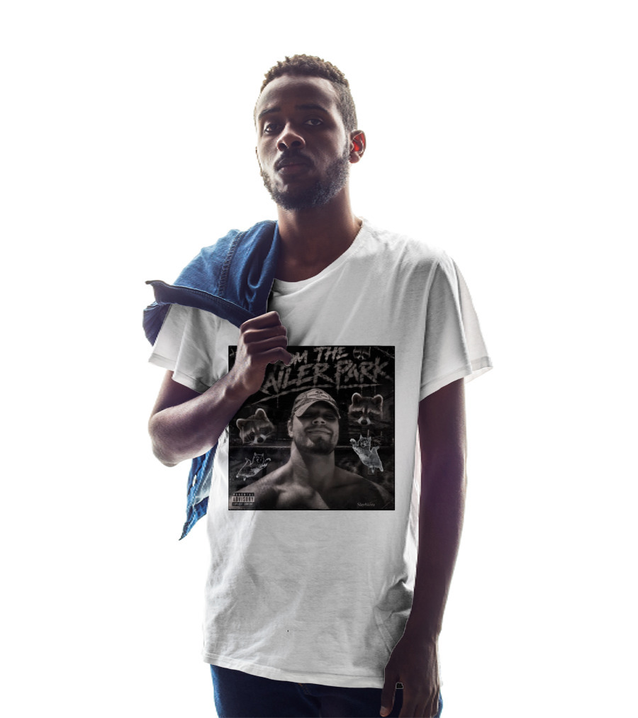 From The Trailer Park Slaybazza Parental Advisory Explicit Content Rugged T-Shirt
