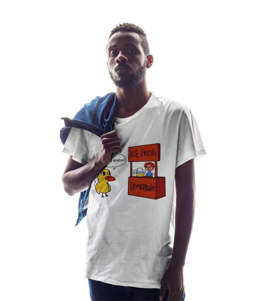 Got Any Grapes Duck Ice Fresh Lemonade Stand T-Shirt