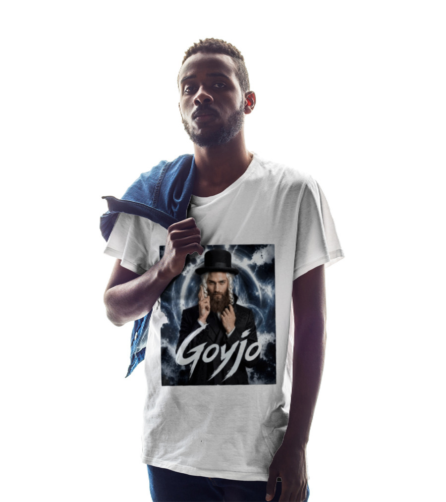 Goyjo Hasidic Top Hat Peys Mysterious Aura T-Shirt