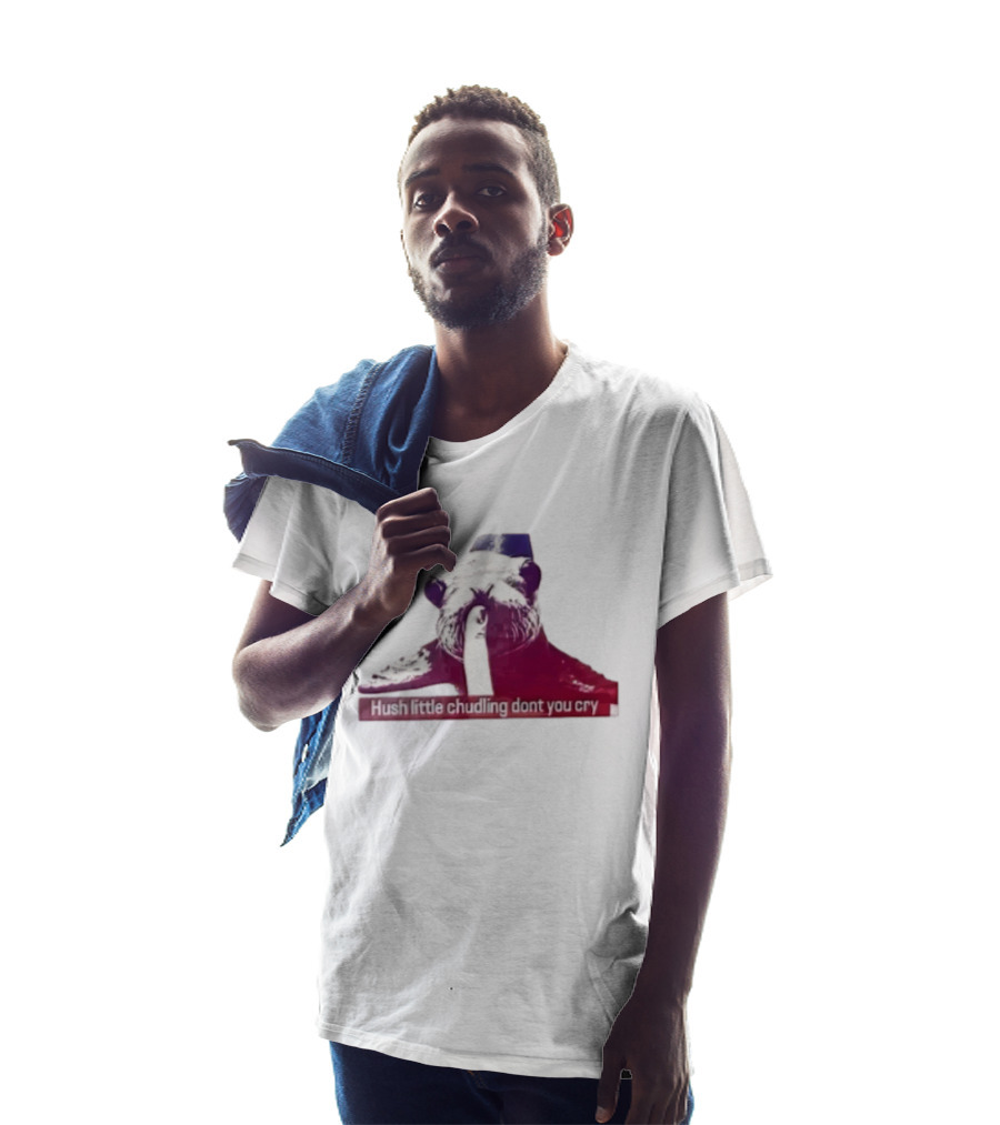 Hush Little Chudling Dont You Cry Seal Finger Shush T-Shirt