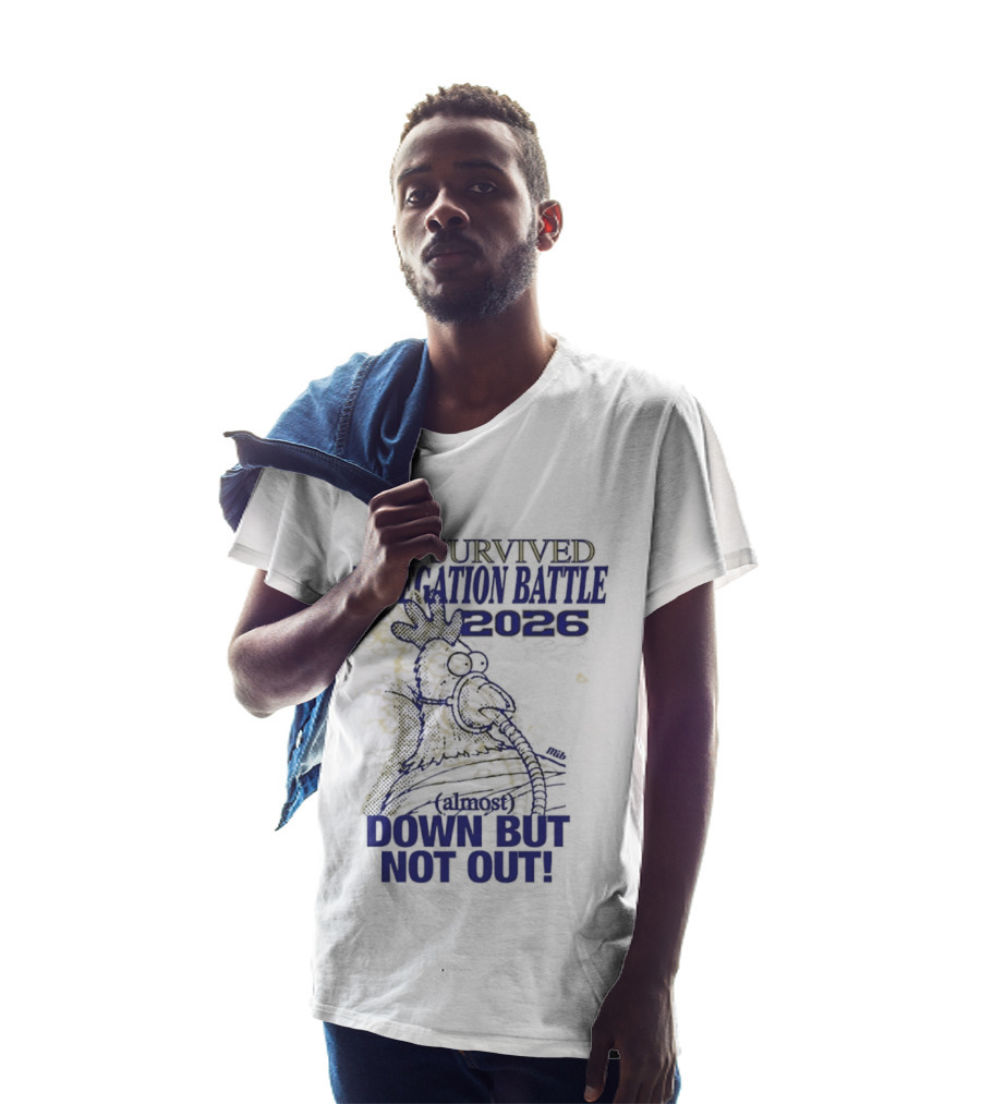 I Survived Relegation Battle 2026 Down But Not Out Rooster Champion T-Shirt