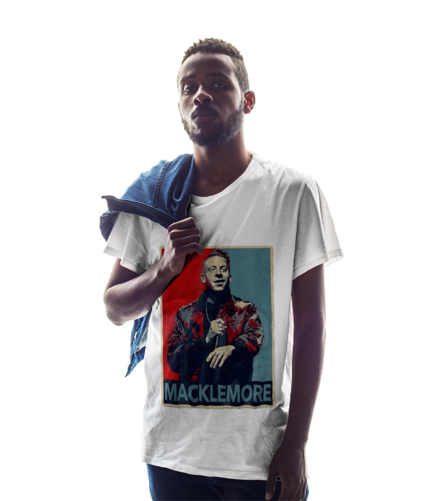 Macklemore Music Icon Red Blue T-Shirt