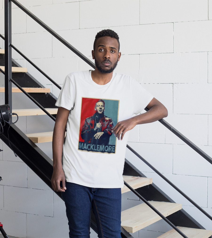 Macklemore Music Icon Red Blue T-Shirt