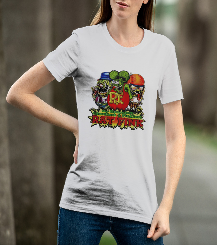 Grooviest Ghouliest Finkiest Rat Fink R.F. T-Shirt