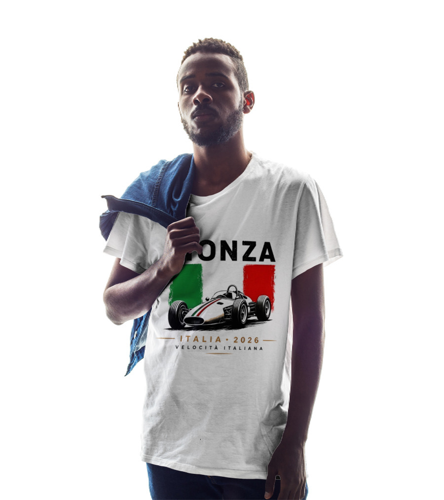 Monza Italia 2026 Velocita Italiana Formula 1 Racing Italian Flag T-Shirt
